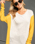 e Luna Colorblock Boxy Top