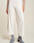 Davi & Dani Wide Leg Mid-Rise Pants