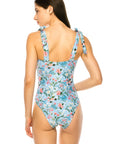 One Piece Bathing Suit Floral Print