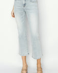 RISEN Full Size Mid Rise Cropped Flare Jeans