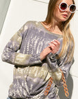 e Luna PLUS Bamboo Tie Dye Sweatshirt