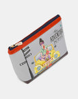 Nicole Lee USA Printed Large Cosmetic Pouch