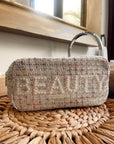 Beauty Large - White Tweed