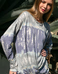 e Luna PLUS Bamboo Tie Dye Sweatshirt