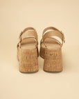 FRAYA-S Rhinestone Strap Sandals