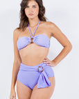 Two Piece Halter Neckline Bow Bikini