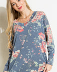 Floral Loose Fit Boxy Top