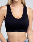 Ribbed Cropped Tank Top