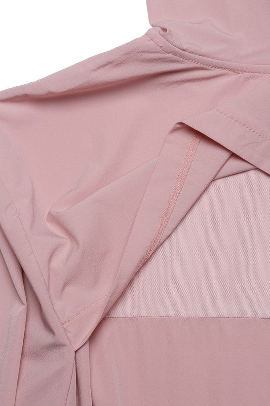 Lilou Windbreaker in Pink