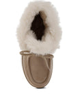 Bunting Faux Fur Collar Flatform Boots