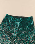 Sequin Gradient High Waist Flared Pants