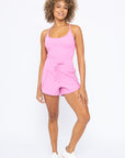 Mono B Cross Back Active Romper