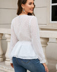 Sheer Empire Waist Blouse - Online Only