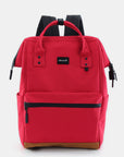 Himawari Waterproof Canvas Travel Backpack Bag with USB Port