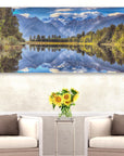 "Mirror Lake", Lake Matheson Canvas Wall Art