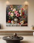 Summer Bloom Vase Wall Art