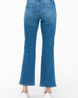 bytos Full Size Cat's Whiskers Mid Rise Ankle Jeans