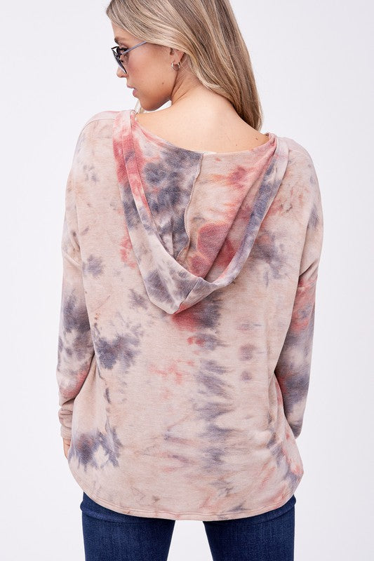 e Luna PLUS Cloud Tie Dye Sweatshirt