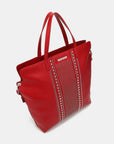 Nicole Lee USA Studded Large Tote Bag