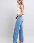 Judy Blue Full Size Wide Leg Jeans with Pockets