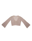 Lilou Hole-Knit Cardigan