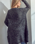 e Luna Chunky Sweater Knit Cardigan