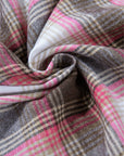 Plaid Flap Pocket Button-Up Shacket