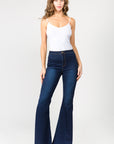 American Bazi Side Slit Flare Jeans