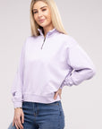 HYFVE Half Zip Long Sleeve Sweatshirt