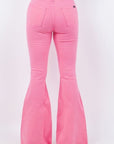 GJG Denim Bell Bottom Jean in Pink Inseam 32