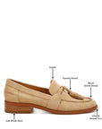 Rhone Tassels Detail Suede Loafers