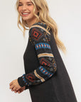 Mixed Aztec Top - Online Only - My Pampered Life Seattle