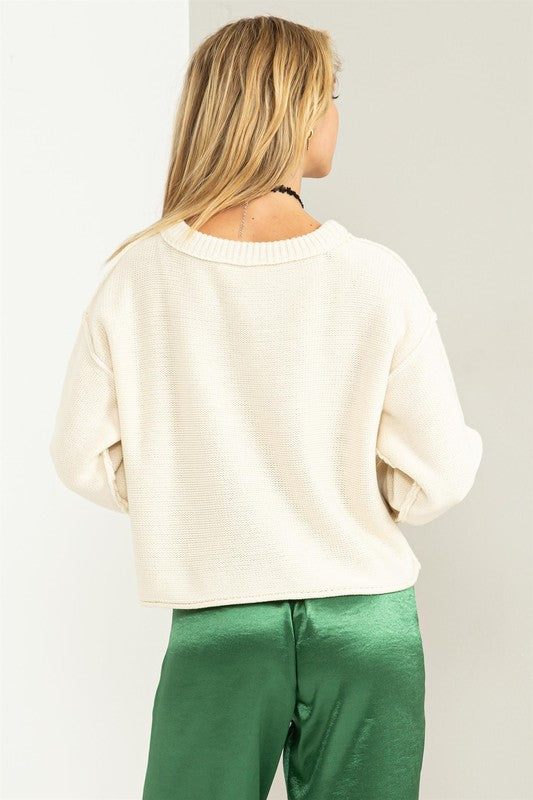 HYFVE Cuddly Classic Long Sleeve Sweater