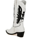 Thistle Winged Patchwork Cowboy Boots