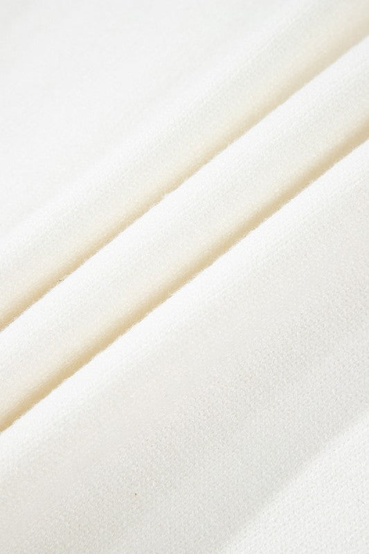 Avery Print Drop Shoulder Sweater