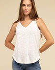 ZENANA V-Neck Sleeveless Cami Top