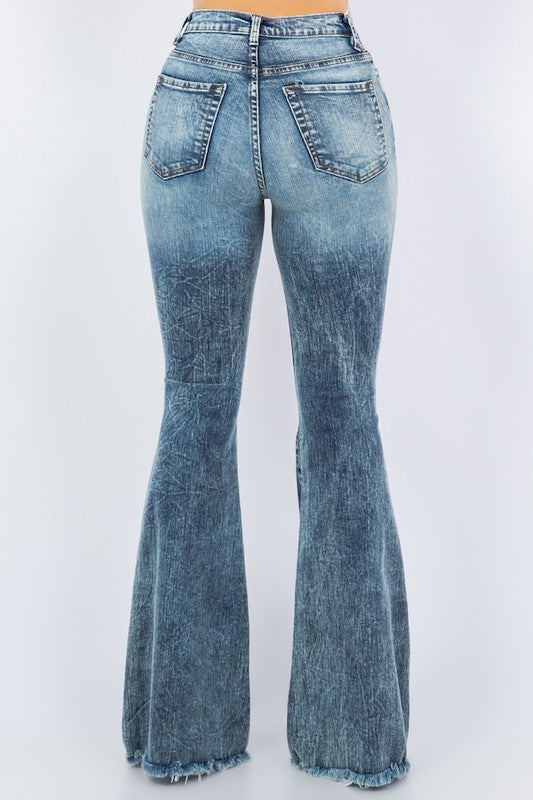 GJG Denim Storm Bell Bottom Jean- 32&quot; Inseam