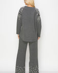 Faith French Scuba Pearl Pant