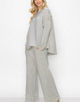 Faith French Scuba Pearl Pant