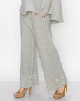 Faith French Scuba Pearl Pant