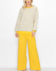 Shelia Knitted Sweater Pant