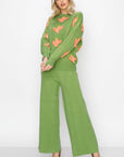 Shula Knitted Cactus Sweater