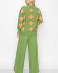 Shula Knitted Cactus Sweater