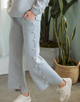 Farrah French Scuba Pearl Pant - Light Colors