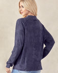 Allie Stretch Suede Jacket