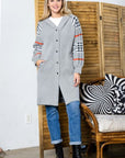 Sonnai Sweater Brushed Knitted Coat