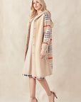 Sonnai Sweater Brushed Knitted Coat