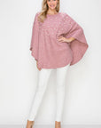 Shelia Knit Pearl Poncho