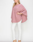 Shelia Knit Pearl Poncho