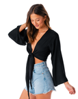 Black Daydreamer Top